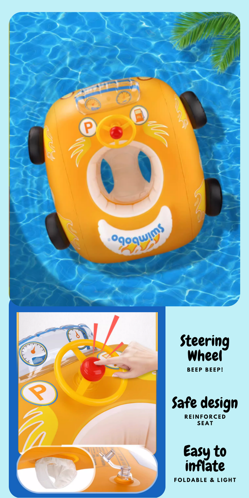Baby & Toddler Swimming Float ☀️ Sports Car ☀️ Plane ☀️ Boat