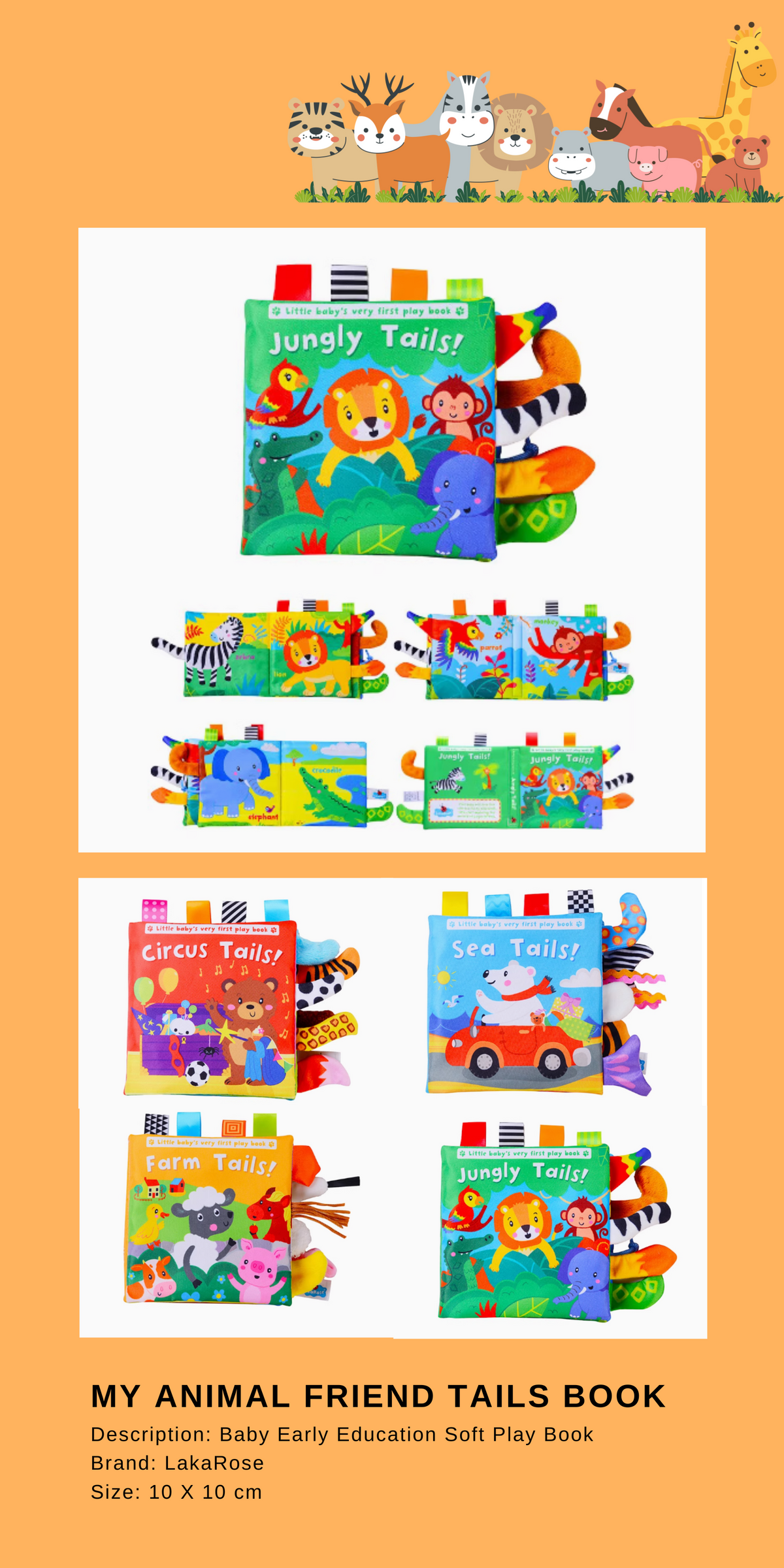 My Animal Friend Tails Book